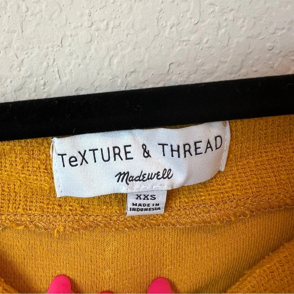 Madewell Texture & Thread Cap-Sleeve Dress - Picture 8 of 9